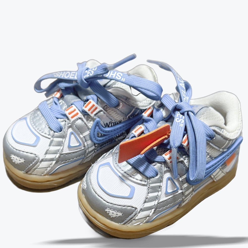 Nike Off-White x Rubber Dunk Sneakers Virgil Abloh 3C University Blue CW7410 100